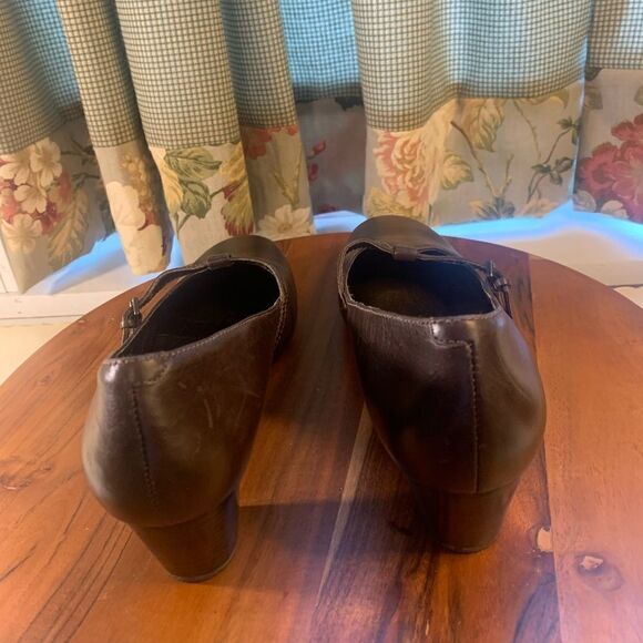 Womens Ecco chunky heel. Inv 5290c - Picture 3 of 6